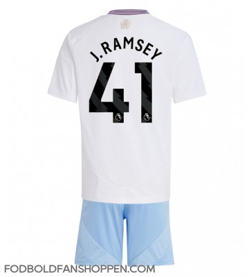 Aston Villa Jacob Ramsey #41 Udebanetrøje Børn 2024-25 Kortærmet (+ Korte bukser)
